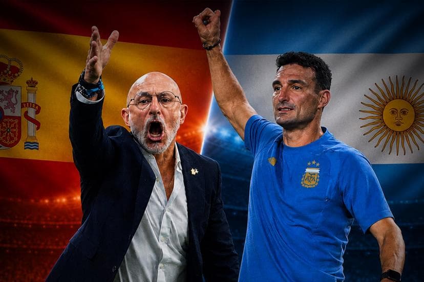 De la Fuente et Scaloni : maître et élève en finale mondiale