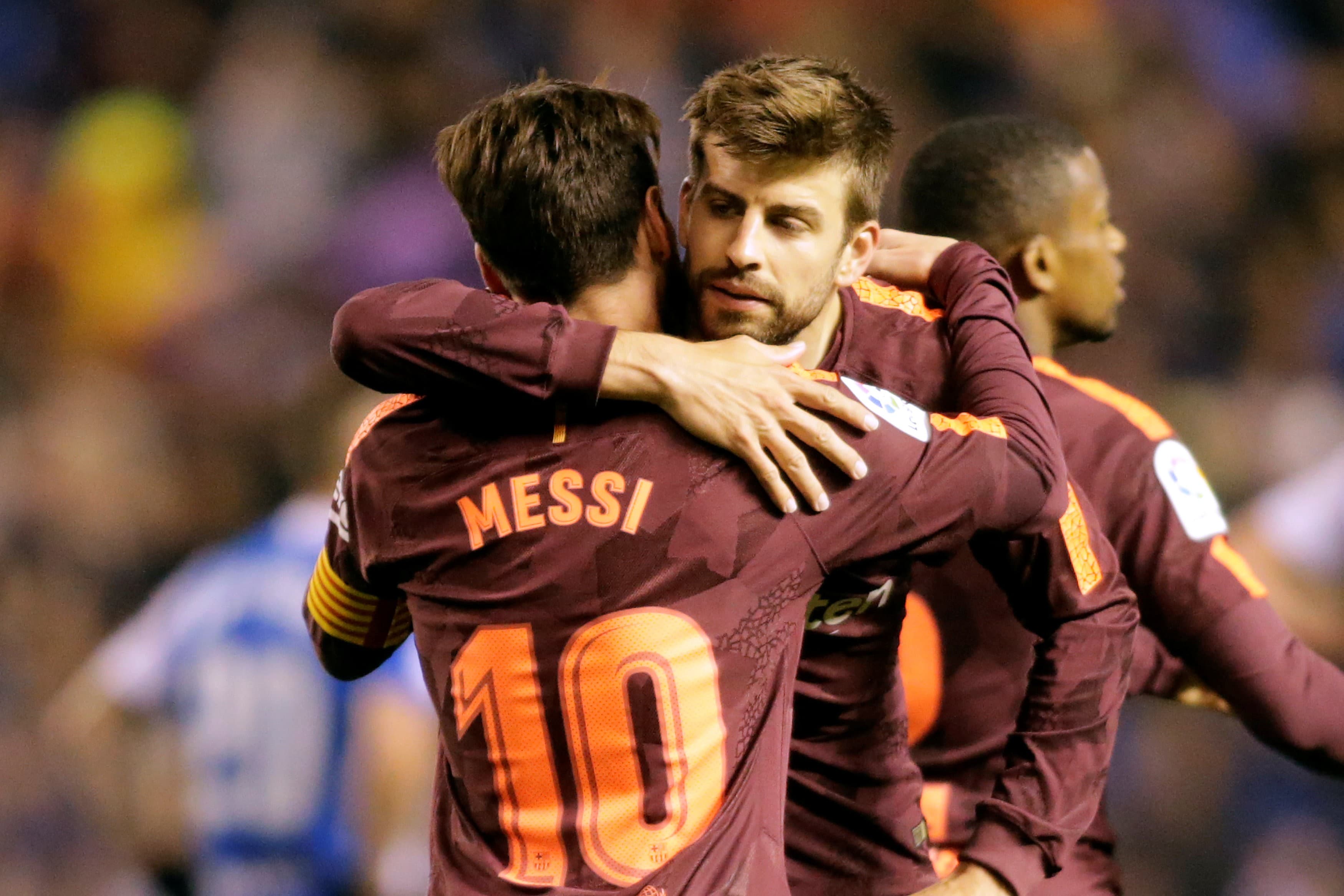 Piqué soutient l'Espagne mais admire toujours Messi